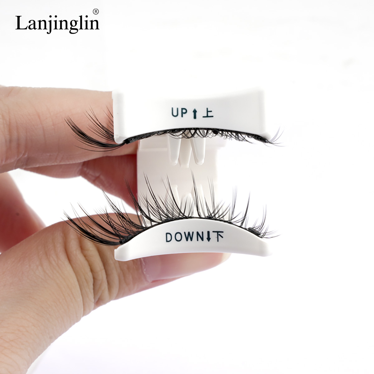 Magnetic Eyelashes Kit - (Pair of 2 + Applicator)