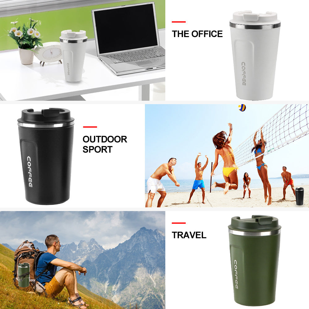 Digital Travel Coffee Mug | Double wall Insulation