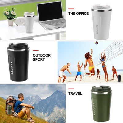 Digital Travel Coffee Mug | Double wall Insulation