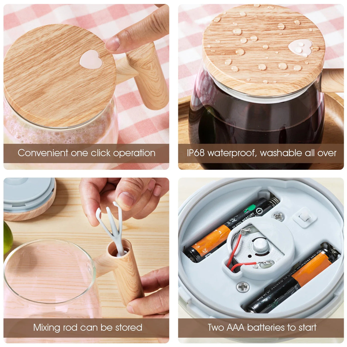 Rechargeable Coffee Maker Cup - Imported Quality