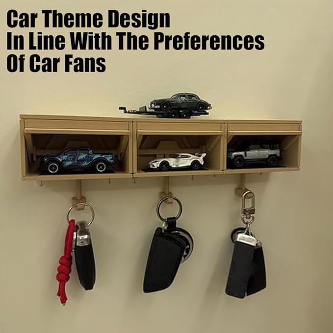 Car Garage Key Holder (With Car 🏎️🏎️)