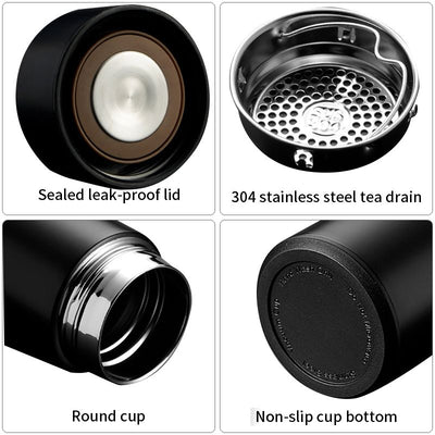 Temperature Display Vacuum Insulated Water Bottle