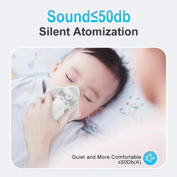 Mini Rechargable Nebulizer For Kids & Adults
