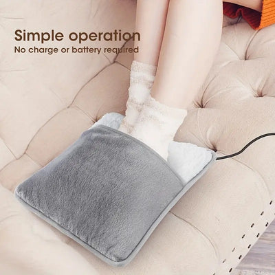 Washable USB Foot Warmer Heating Pad