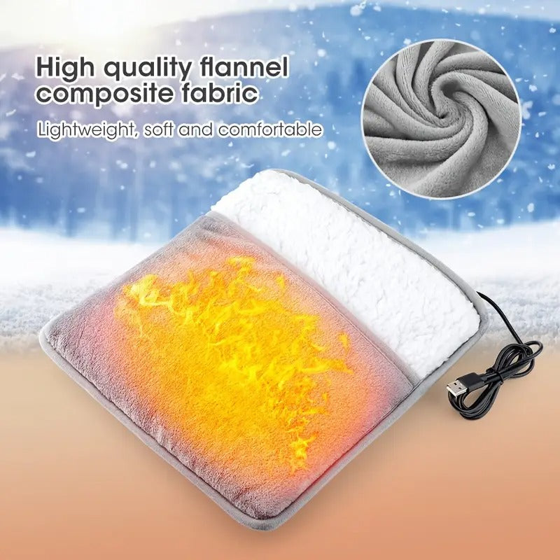 Washable USB Foot Warmer Heating Pad