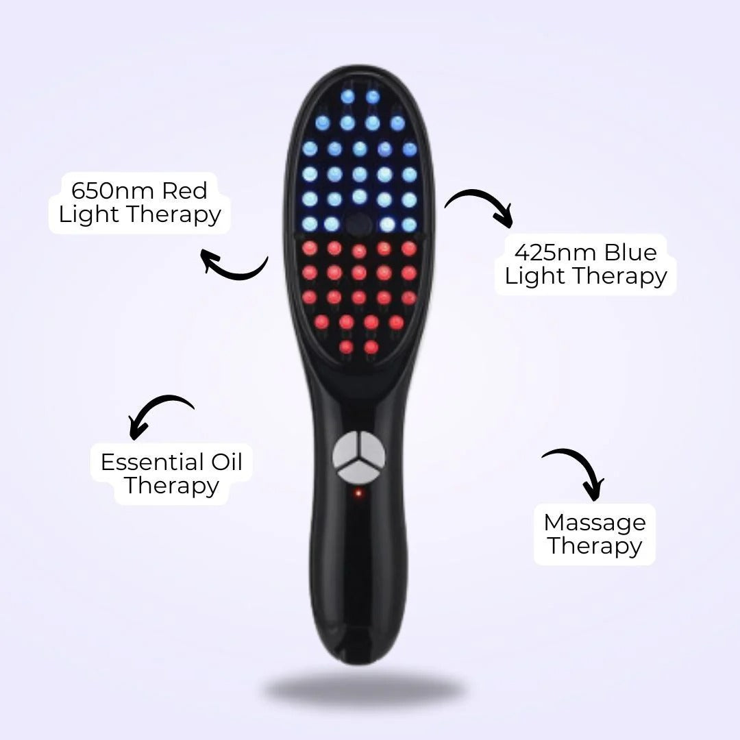 LED Hair Massage and Growth Brush