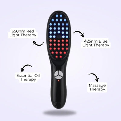 LED Hair Massage and Growth Brush