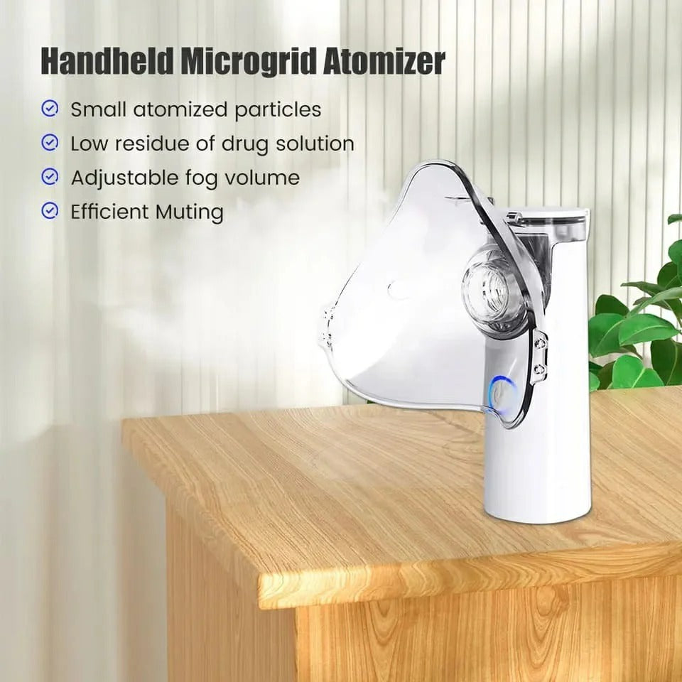 Mini Rechargable Nebulizer For Kids & Adults