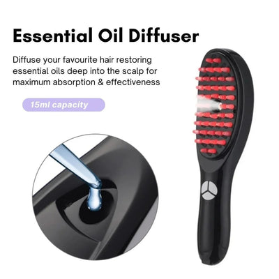 LED Hair Massage and Growth Brush