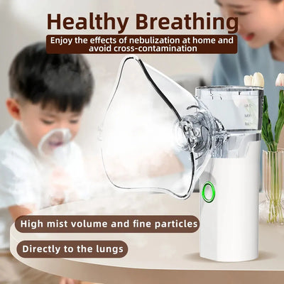 Mini Rechargable Nebulizer For Kids & Adults